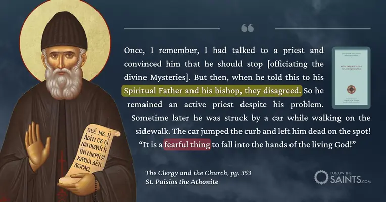 St. Paisios on Blind Obedience - St. Paisios the Athonite
