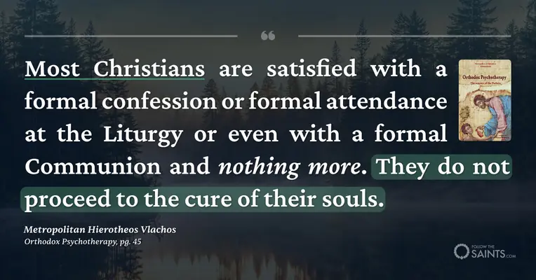 Most Christians are Satisfied - Metropolitan Hierotheos Vlachos