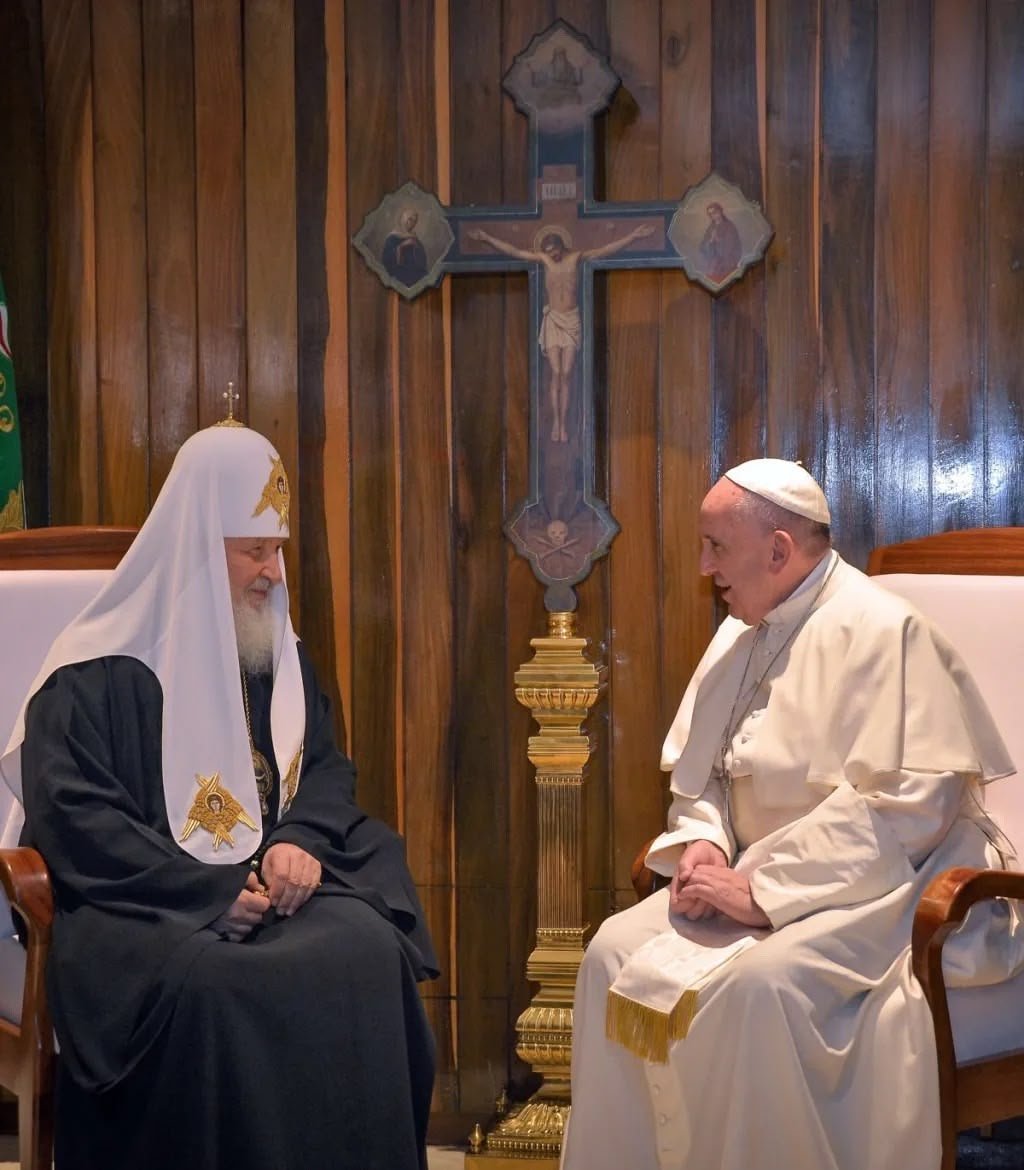 Patriarch Kirill meets Pope Francis in Cuba, 2016