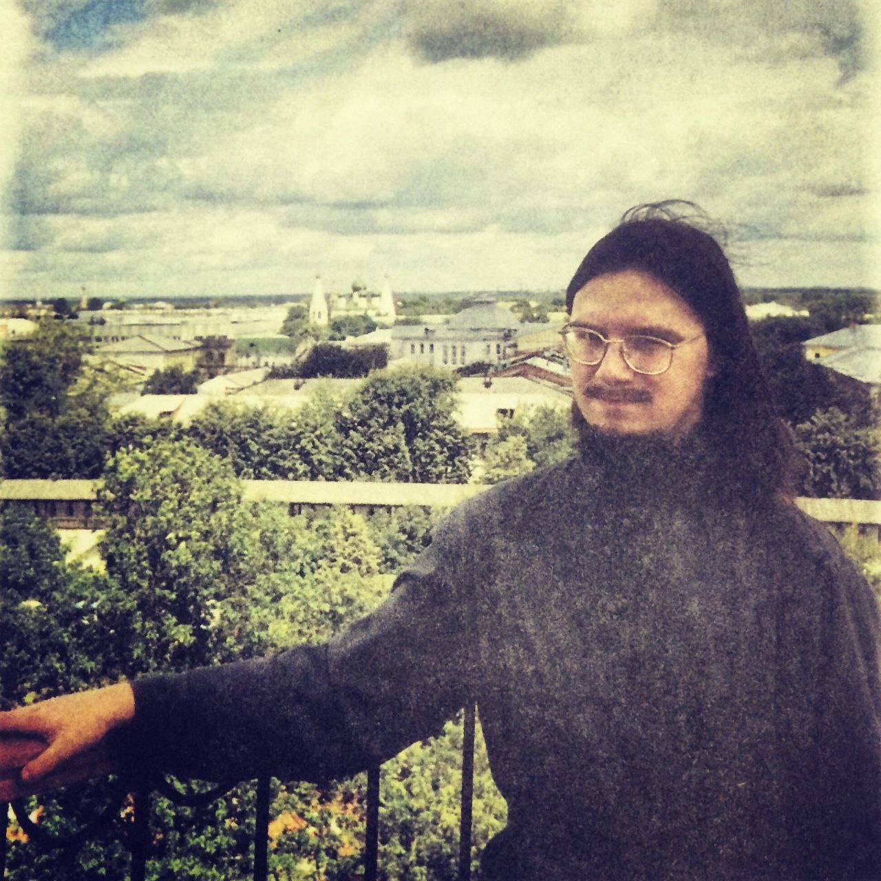 Hieromartyr Daniel Sysoev (rooftop portrait)