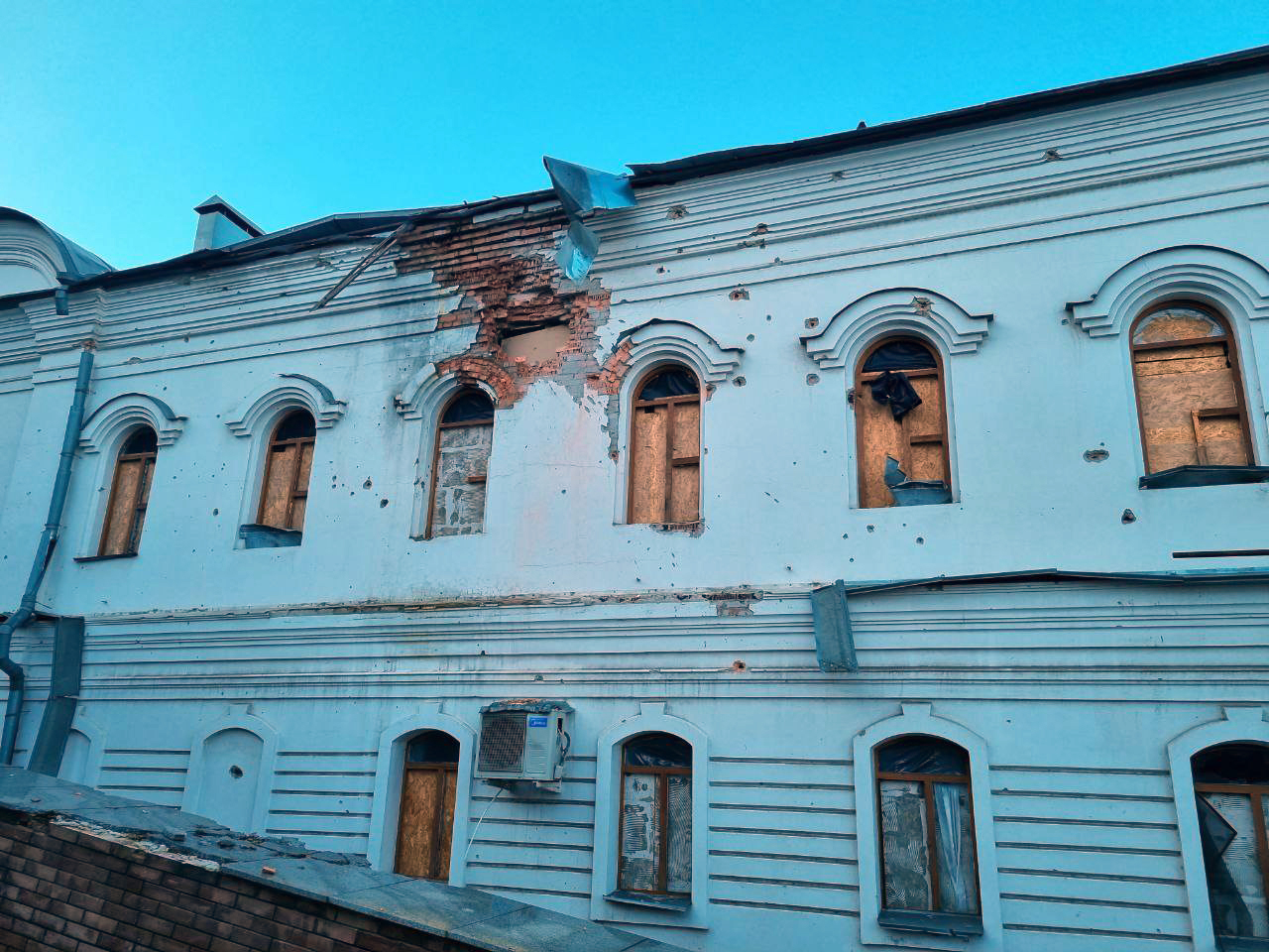 Sviatohirsk Lavra, further damage to the monastery complex