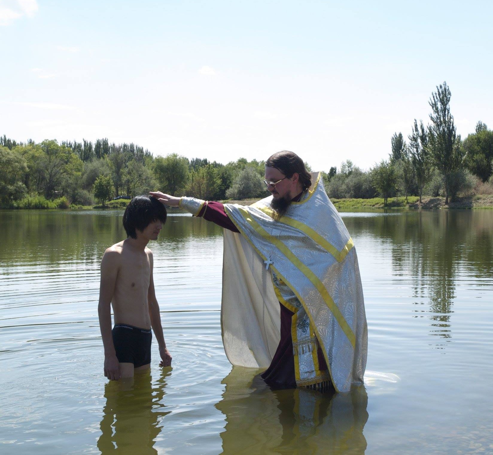 Hieromartyr Daniel Sysoev (baptism ministry)