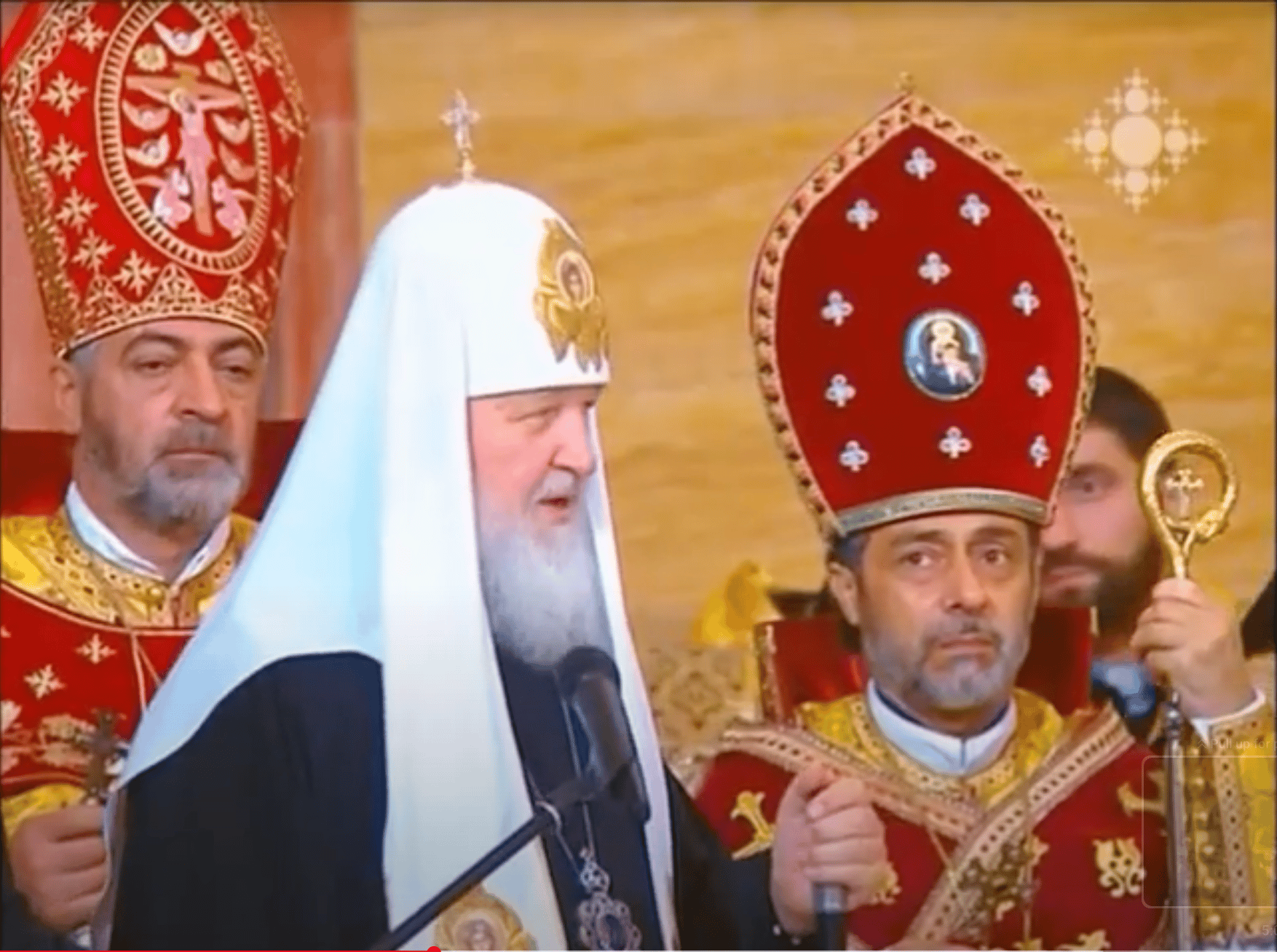Patriarch Kirill meeting with Armenian Monophysite clergy