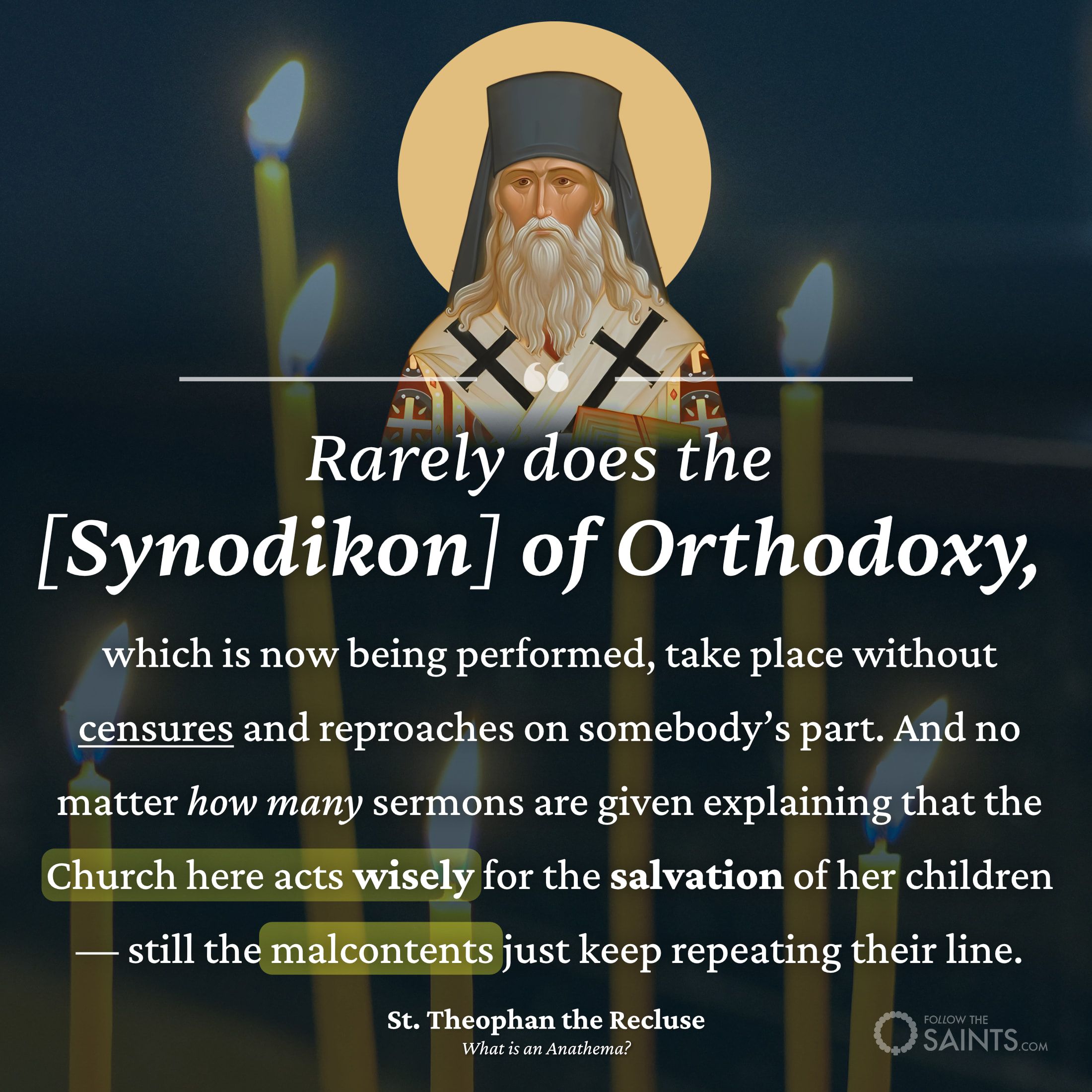 Theophan Synodikon of Orthodoxy