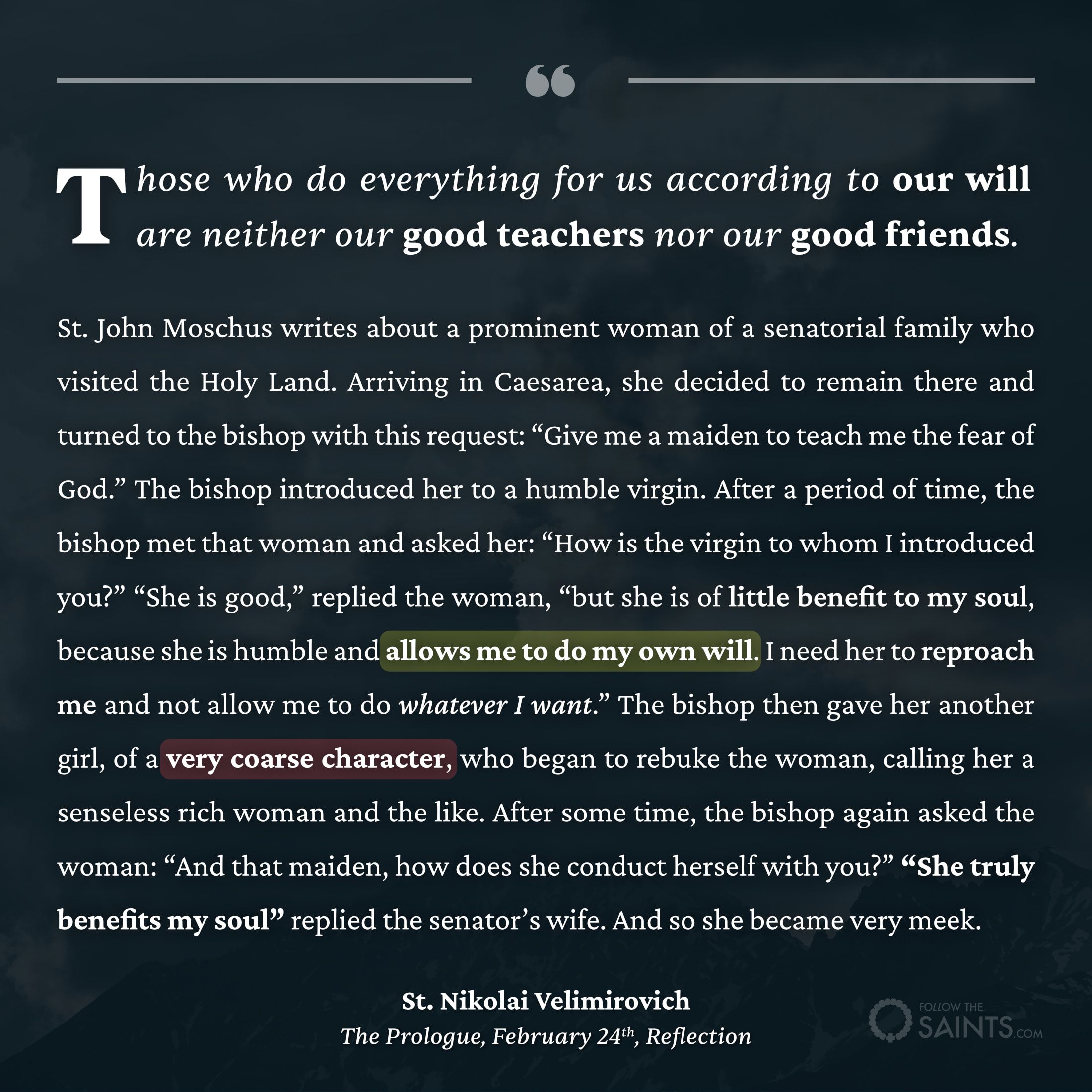 Those who do everything for us are not our good friends