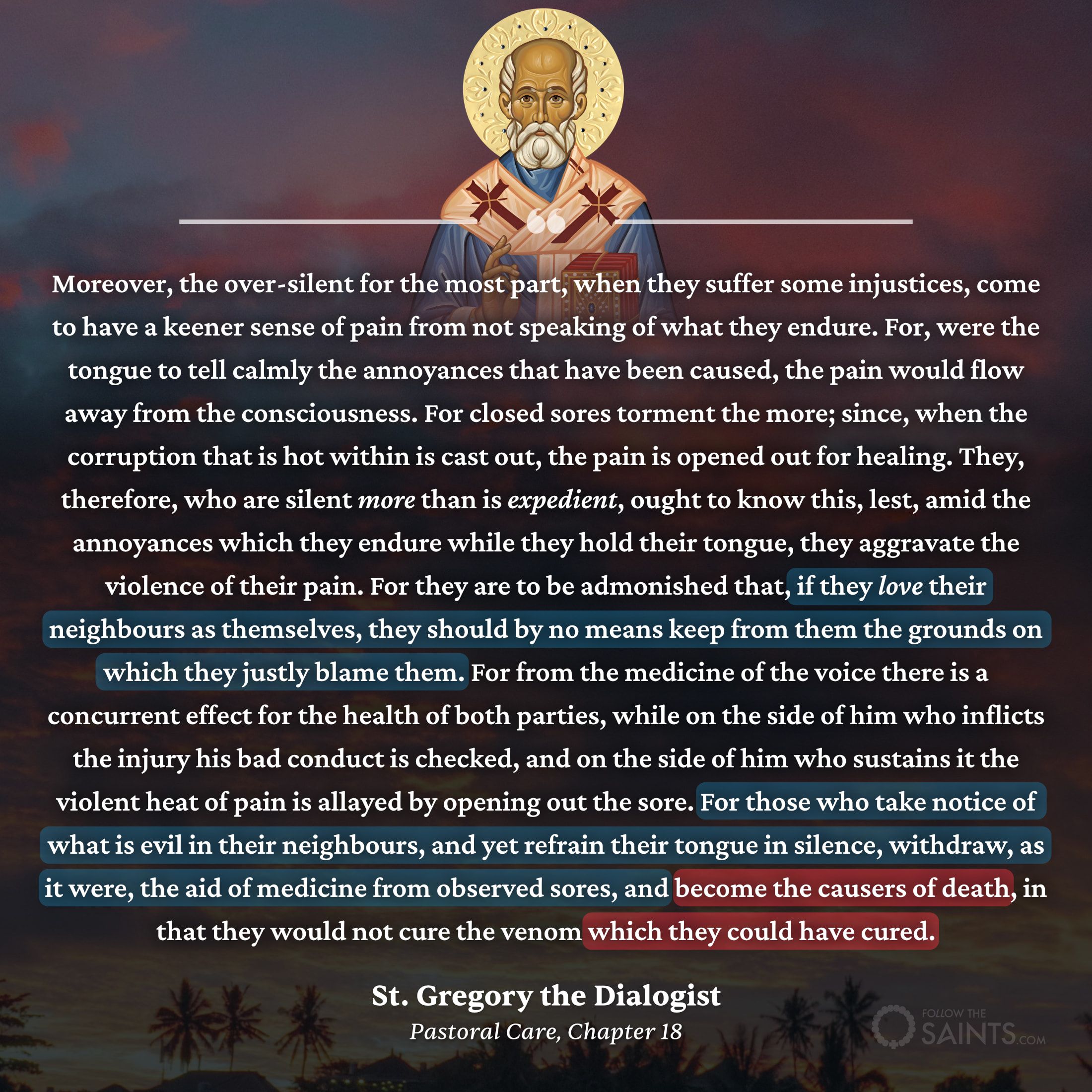 We must love truth more than being loved