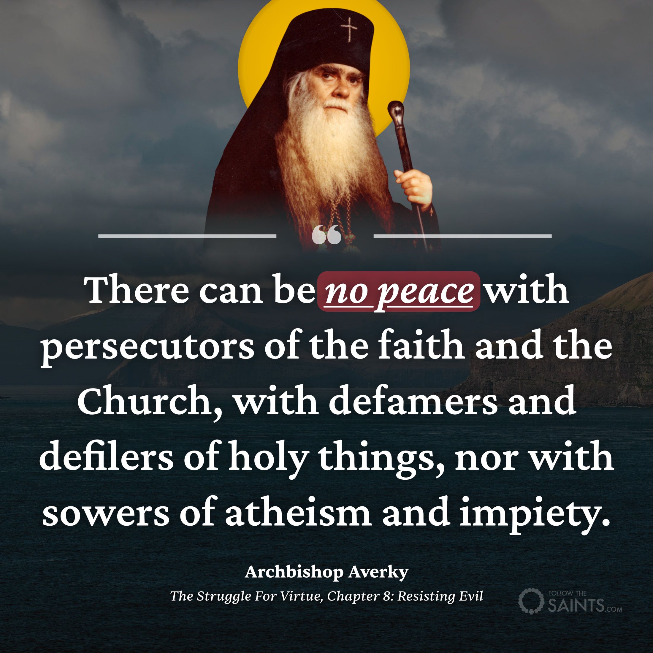 No peace with impiety