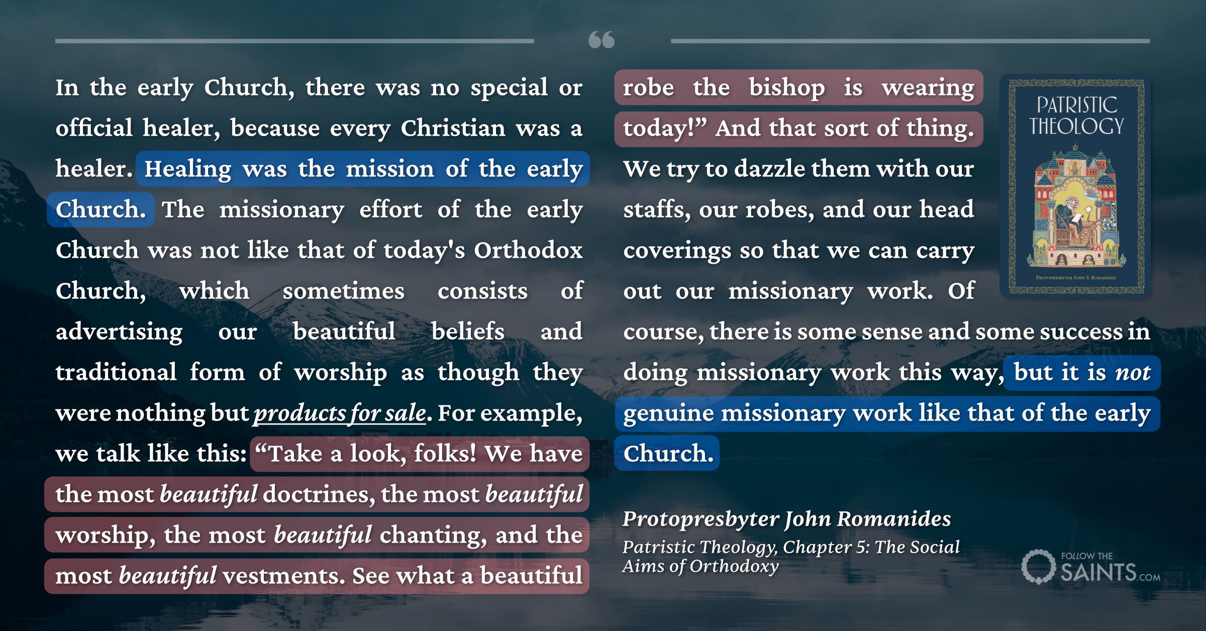 The early church healed