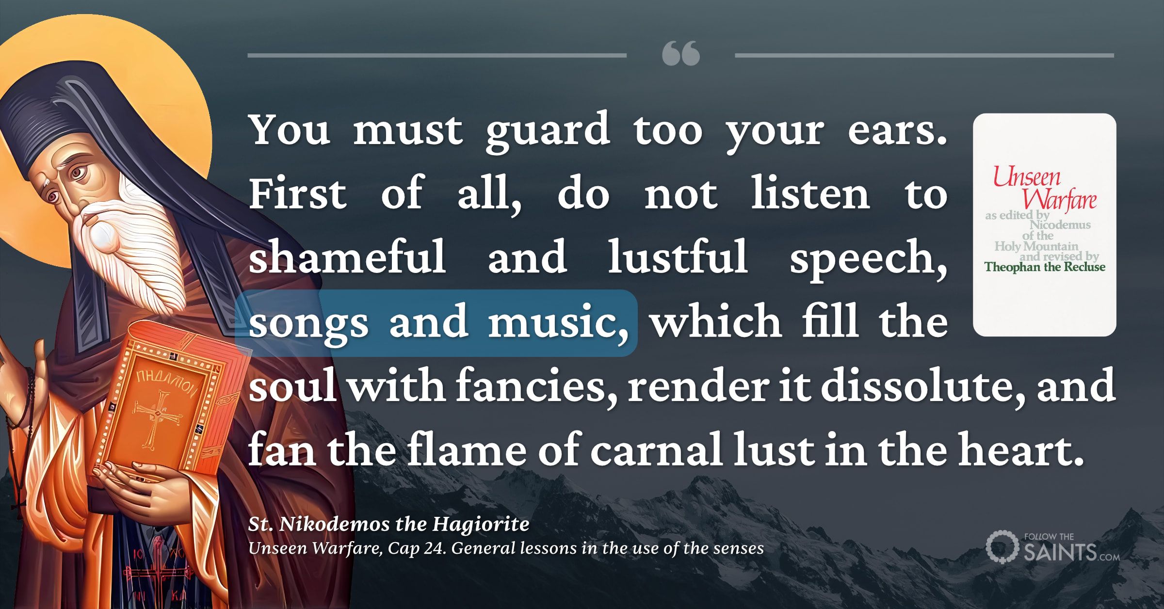Guard your ears against secular music