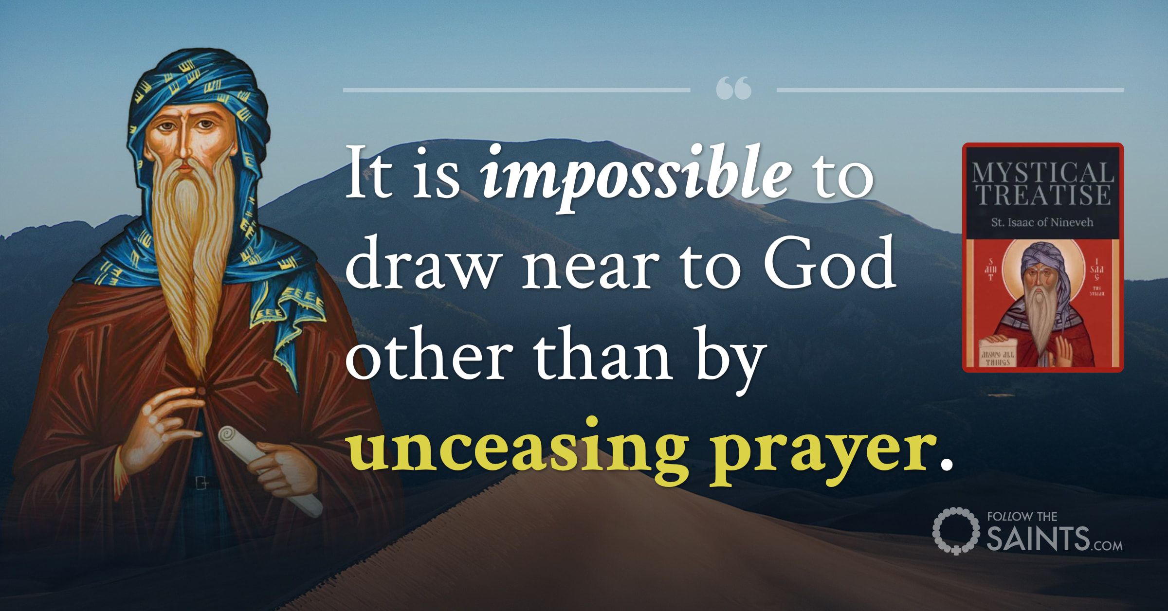 Unceasing Prayer is Mandatory