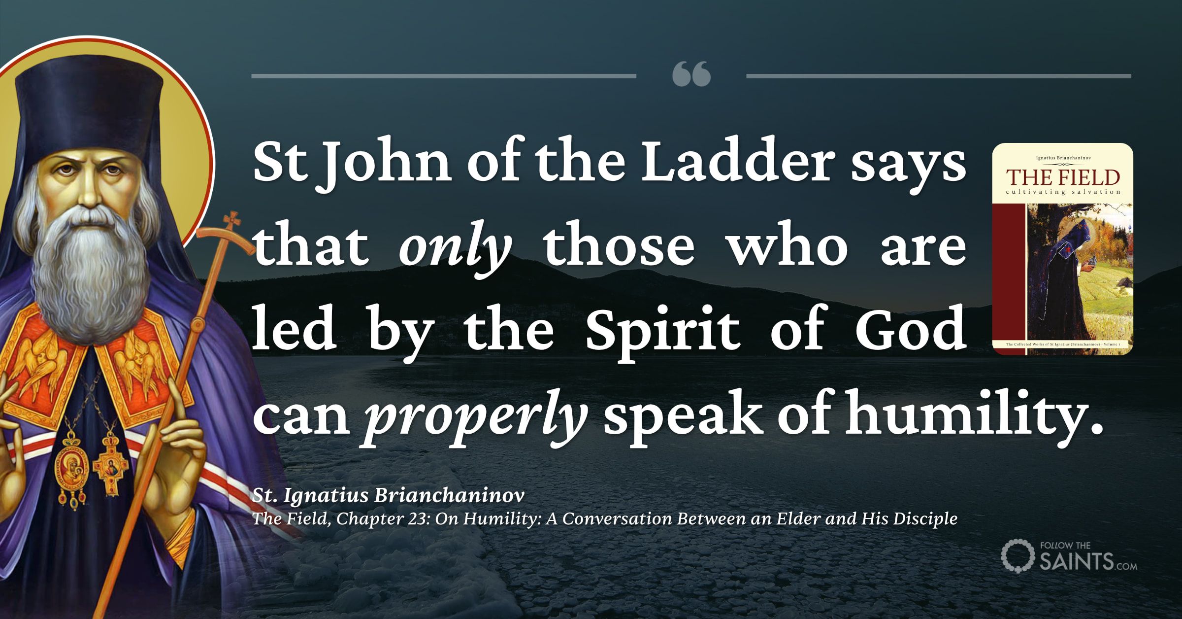 Few can properly speak of humility