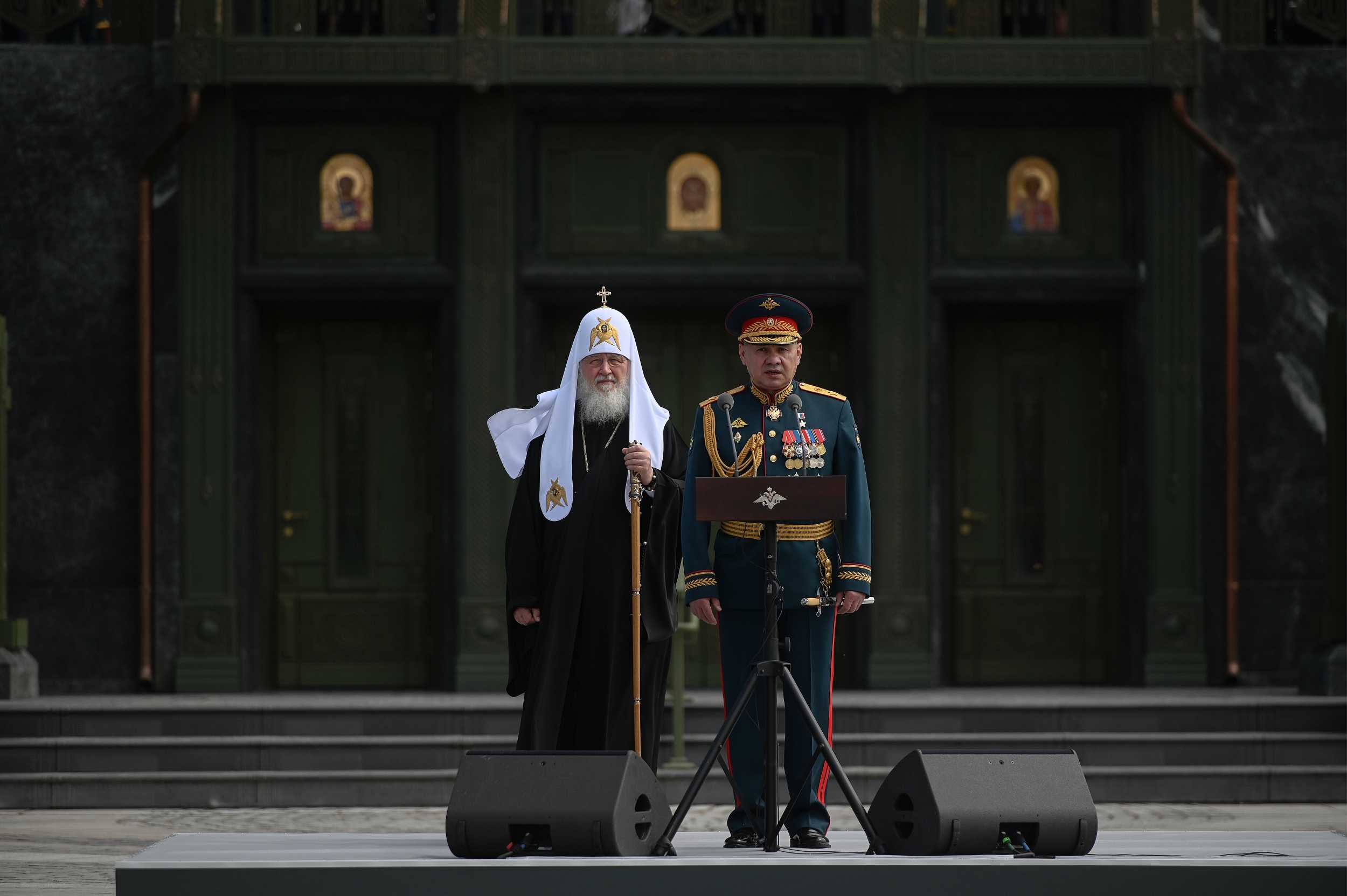 Armed Forces Cathedral, consecration day (detail), 14 June 2020