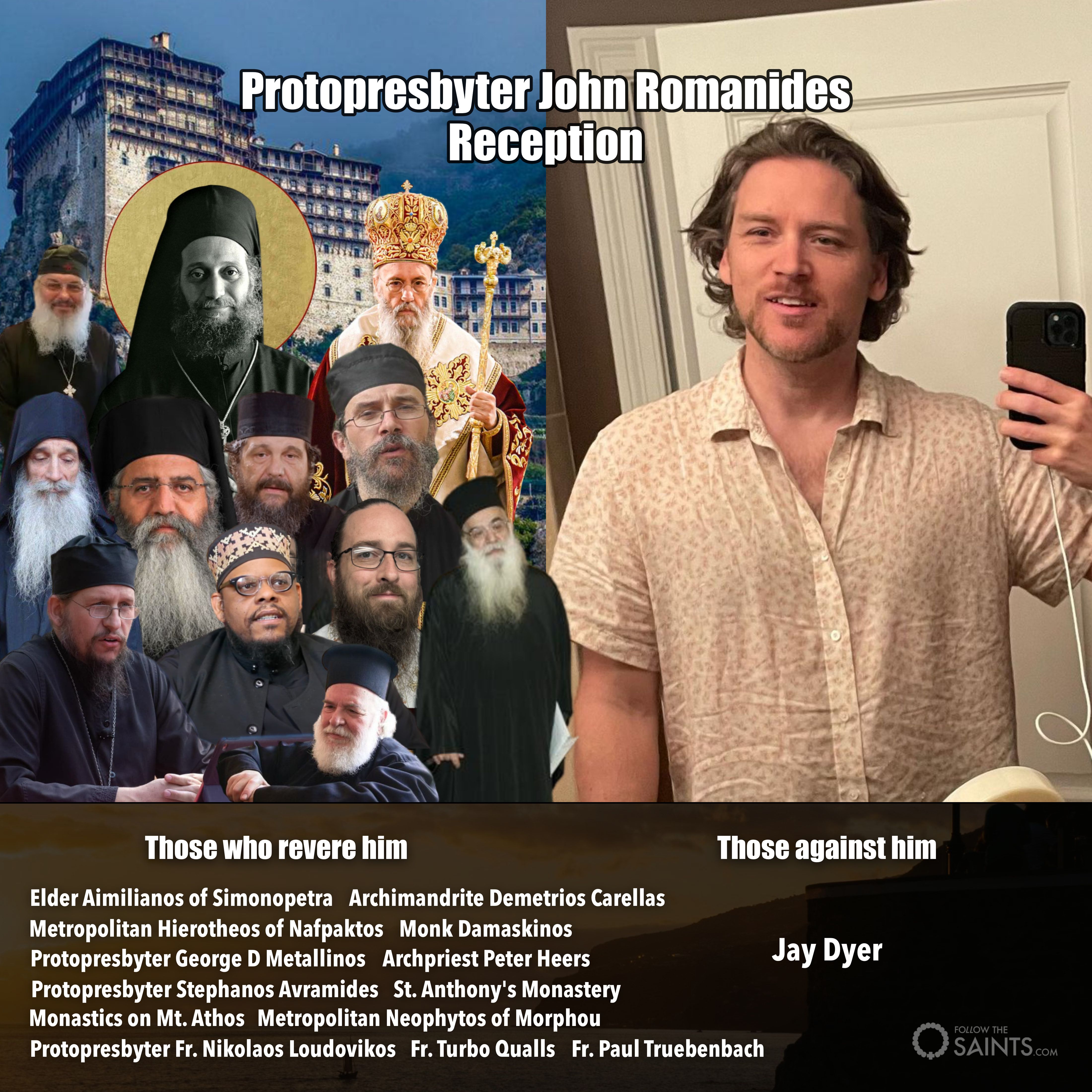 Protopresbyter John Romanides Reception