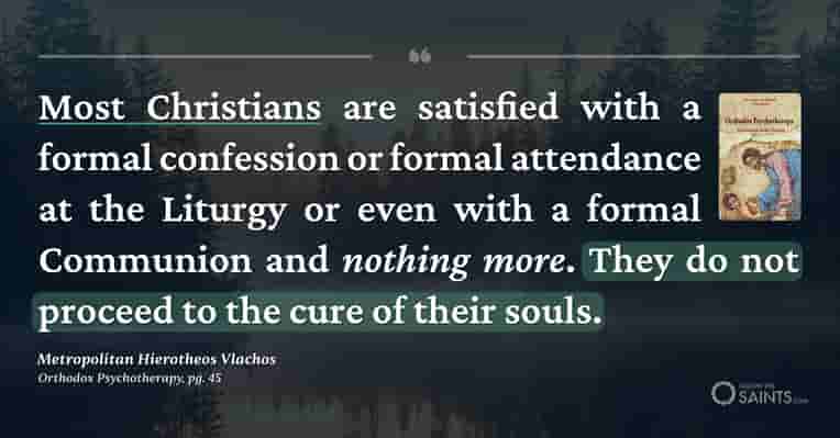 Most Christians are Satisfied - Metropolitan Hierotheos Vlachos