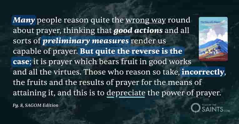 Prayer depreciated - The Way of a Pilgrim
