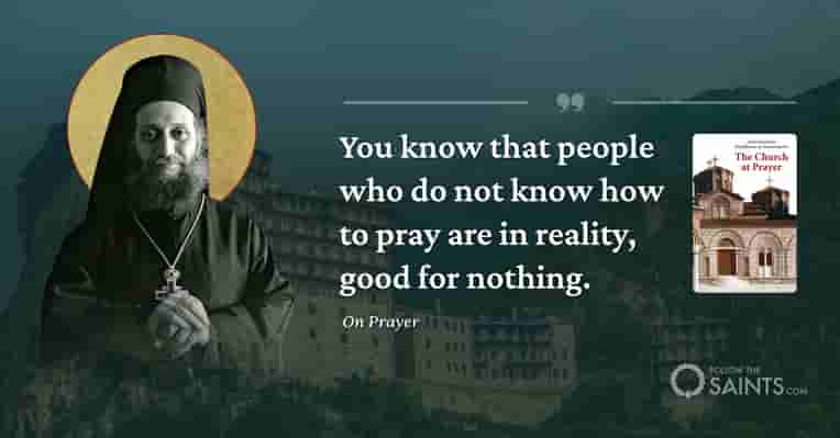 Good for nothing - Archimandrite Aimilianos of Simonopetra