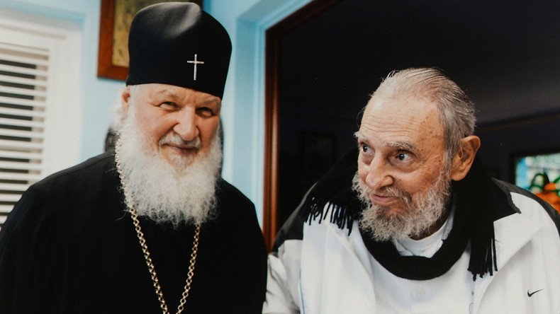Patriarch Kirill meets with Fidel Castro in Cuba, 2016